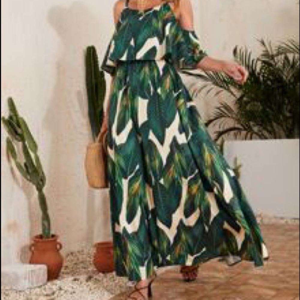 NWT Floral Maxi Dress